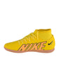 Nike Mercurial Superfly 9 Club IC Ψηλά Ποδοσφαιρικά Παπούτσια Σάλας Yellow Strike / Coconut Milk / Doll / Sunset Glow DJ5962-780