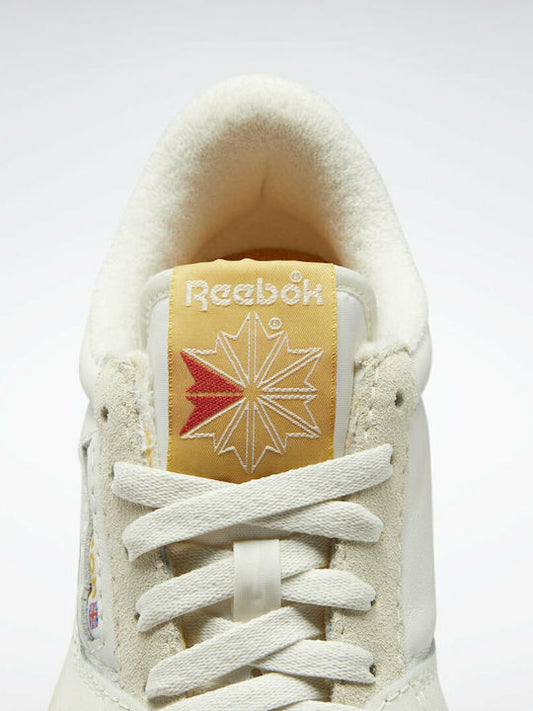 Reebok Lt Court Ανδρικά Sneakers Bright Ochre / Cloud White / Vector Red GX8908