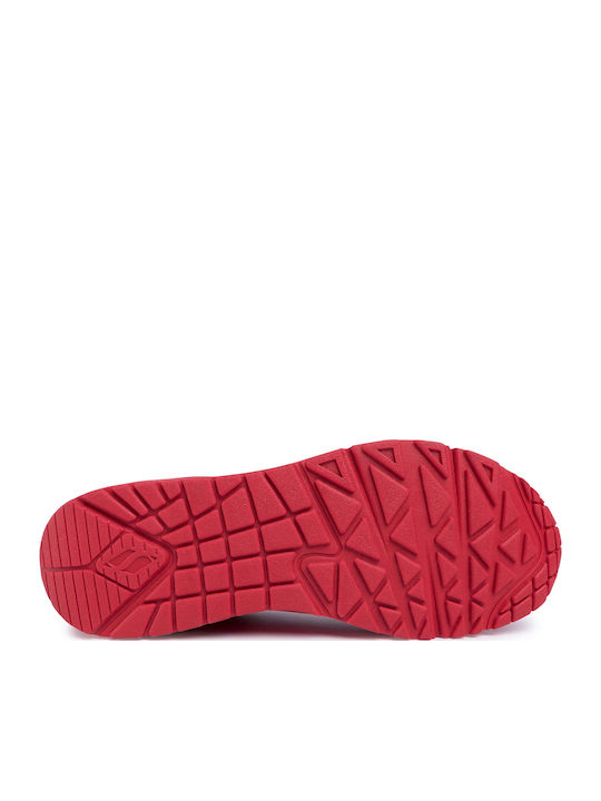 Skechers Uno Stand on Air Γυναικεία Sneakers Κόκκινα 73690-RED