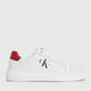 Calvin Klein Monologo Ανδρικά Sneakers Λευκά YM0YM00681-03A