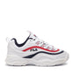 Fila Ray Low Γυναικεία Chunky Sneakers Λευκά 1010562-150