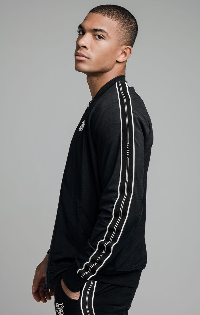 SikSilk Status Tape Track Bomber - Black