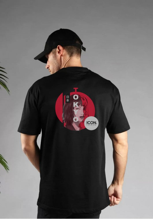 Tshirt ICON Tokyo 21451 Μαύρο
