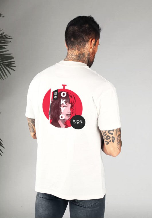 Tshirt ICON Tokyo 21452 Λευκό
